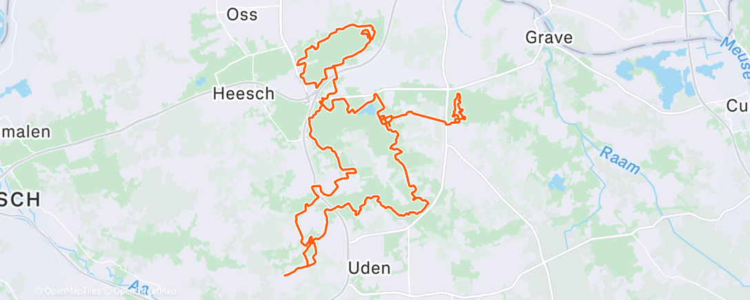 活动地图，Ochtendrit