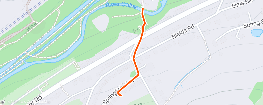 Map of the activity, Walk steps shake out