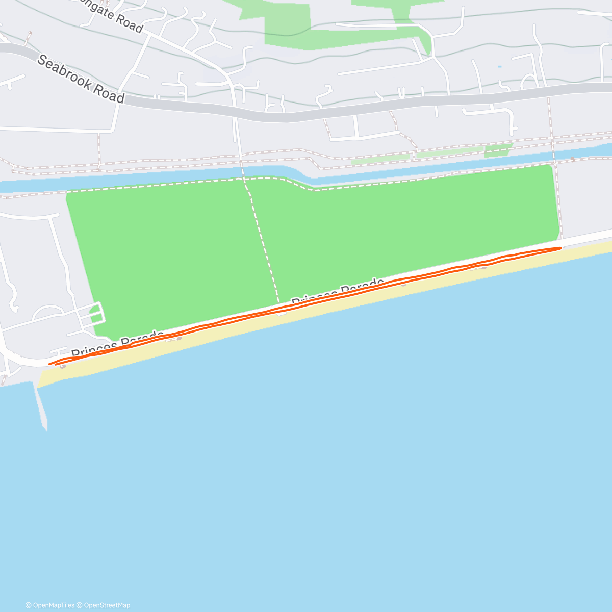 Mapa de la actividad (Lunch Walk)