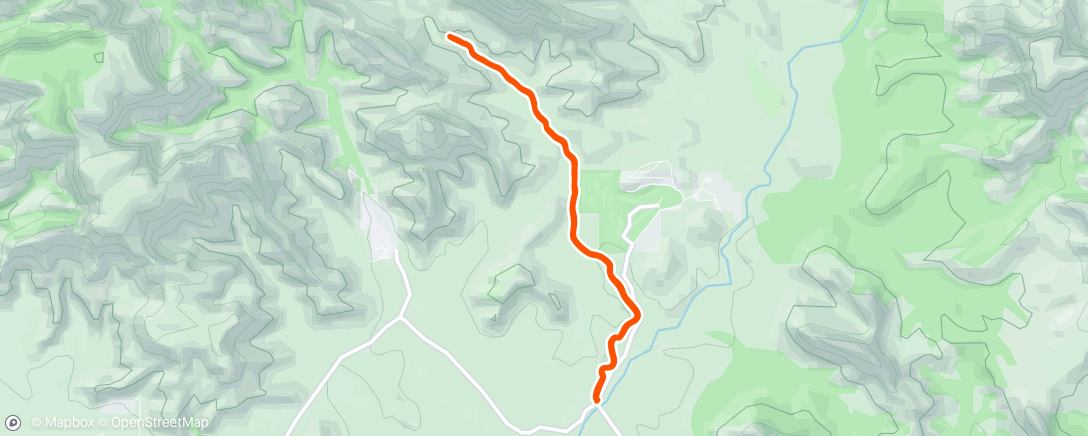 Mapa da atividade, Long Canyon