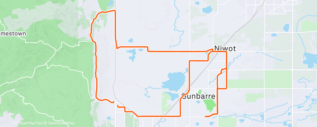 Карта физической активности (Cycling)