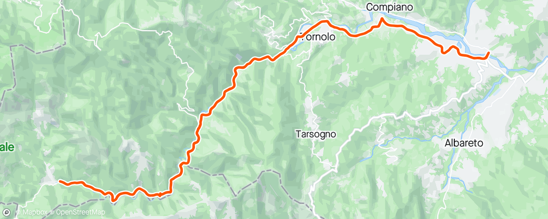 Map of the activity, Sciogligambe