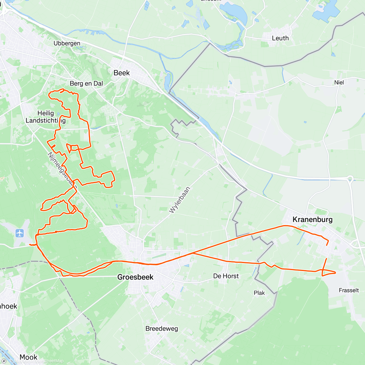 Map of the activity, KMG verjaardag van JW vieren 🥳