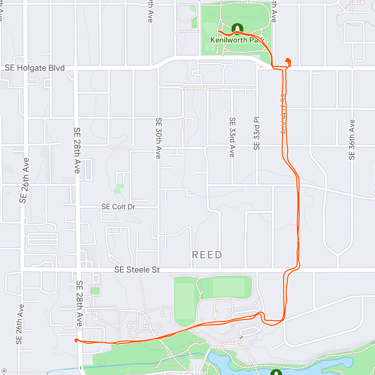 Map of the activity, Berry Good Produce