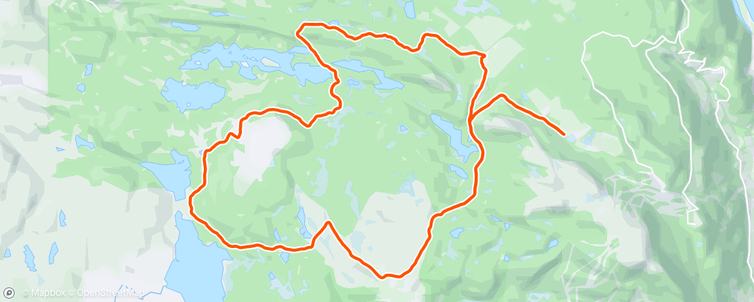 Map of the activity, Kosetur i Påskevær🐣🐣