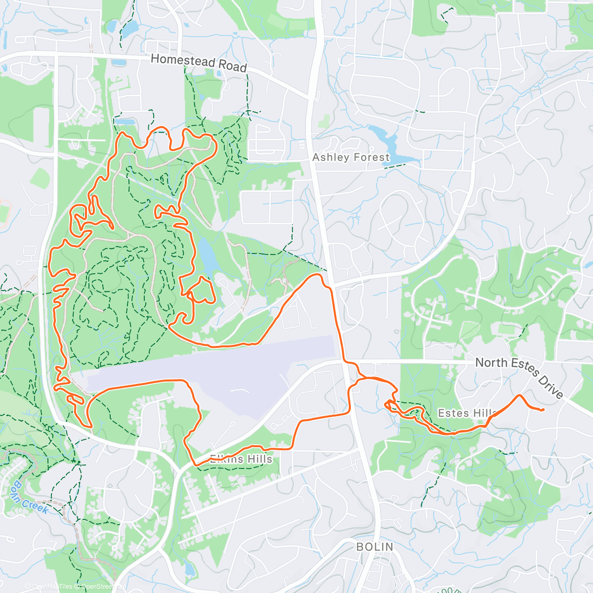 Map of the activity, Happy Eve of Summer