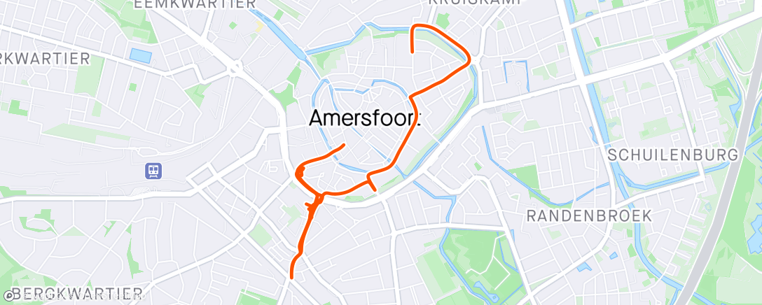 Map of the activity, Van Gogh , de smaak van Amersfoort