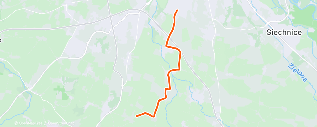 Карта физической активности (Lunch Ride)