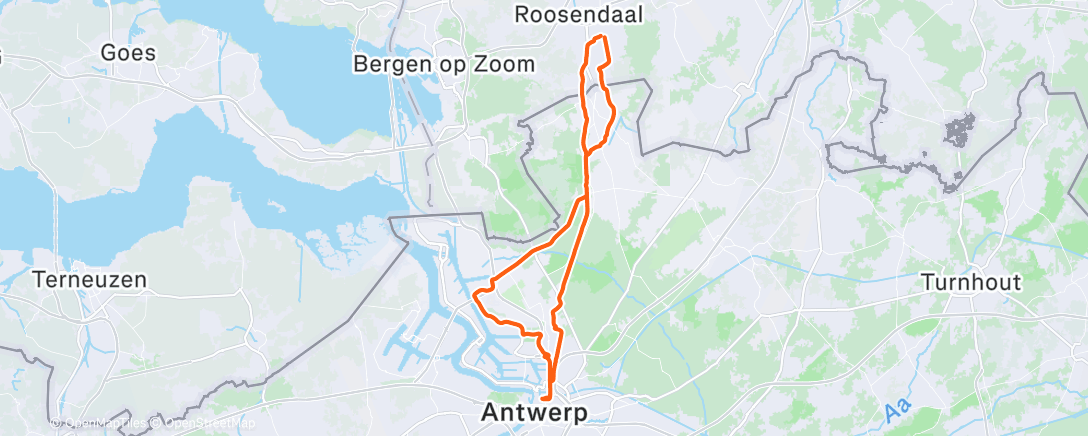 Map of the activity, Coffee d'Anvers