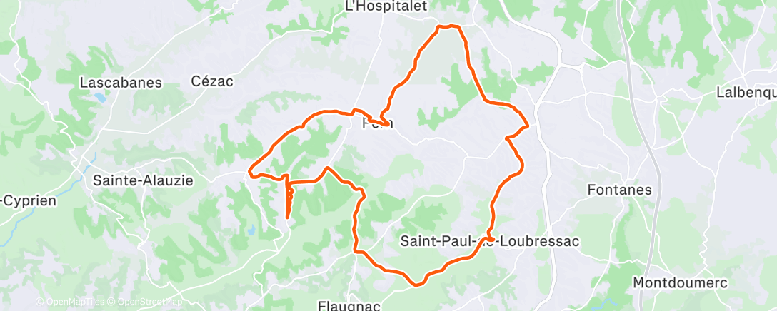 Map of the activity, Au soleil ☀️😎