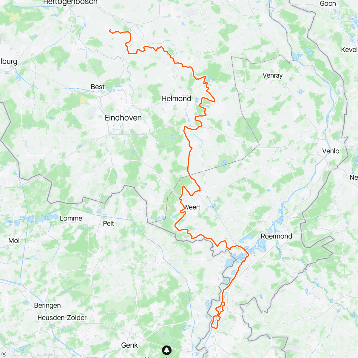 Map of the activity, ZLM stage 3