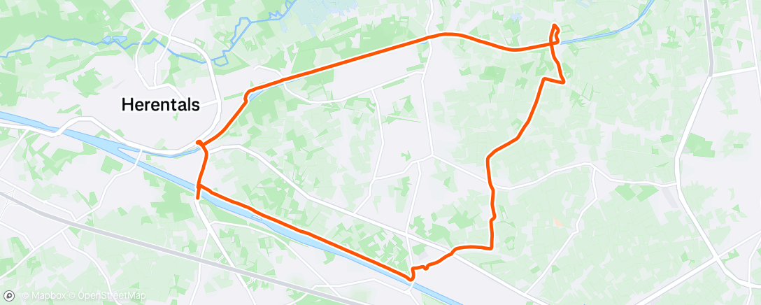 Map of the activity, Genieten op wielen!
