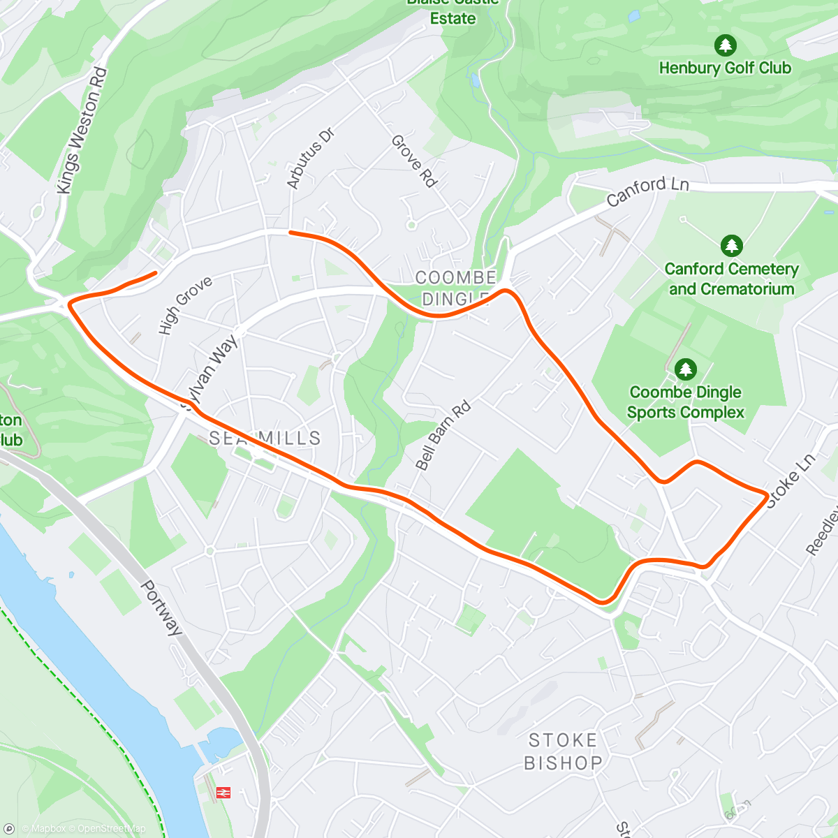 Map of the activity, Breaking in a new pair with another gentle jog