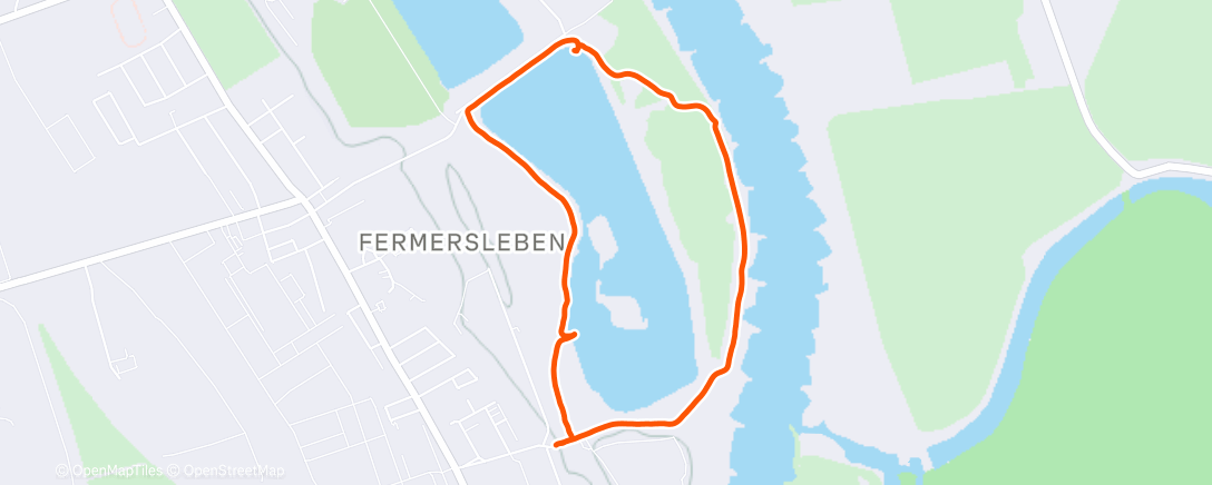 Map of the activity, Mittagspaziergang