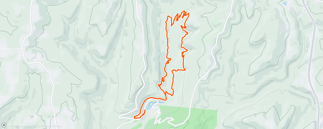 Map of the activity, Dry DD in falling leaves