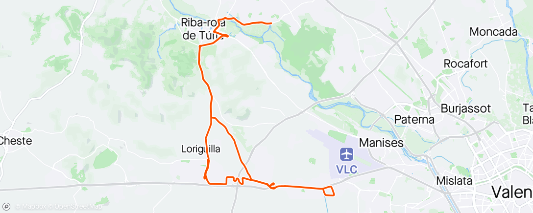 Map of the activity, pre-race 🇪🇸🚴‍♀️ La Vuelta 😍