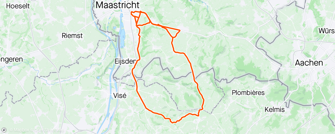 Map of the activity, Op naar Luik