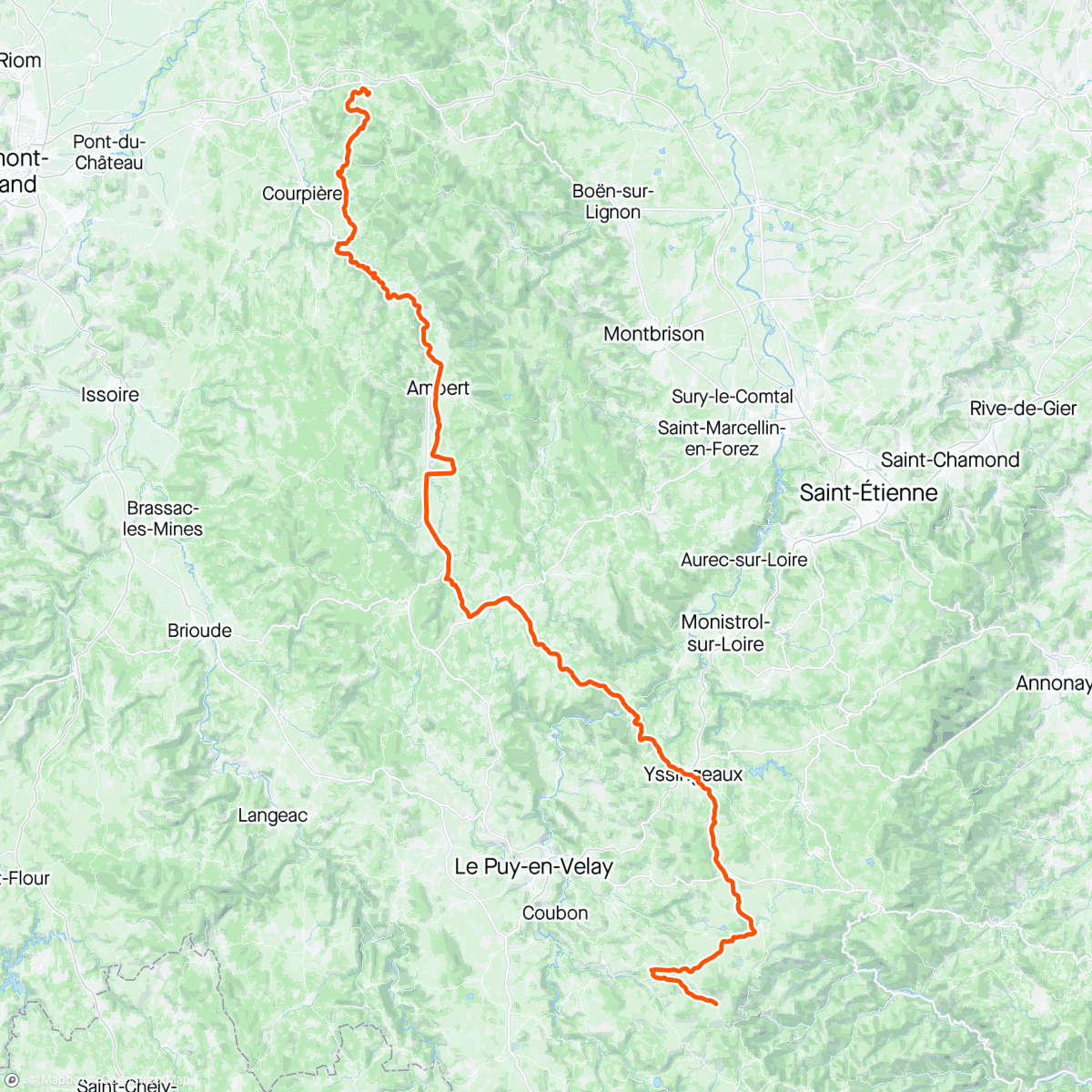 Map of the activity, Critérium du Dauphiné Stage 3