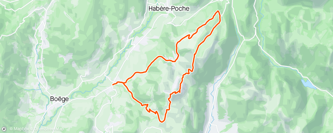 Карта физической активности (28.04.2024 - Run - Hirmentaz/Pointe de Miribel)