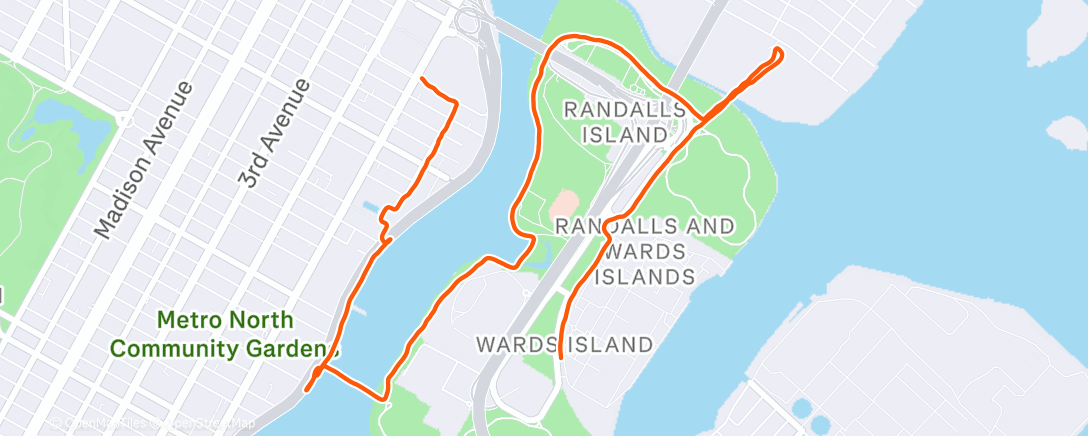 Map of the activity, Watched died