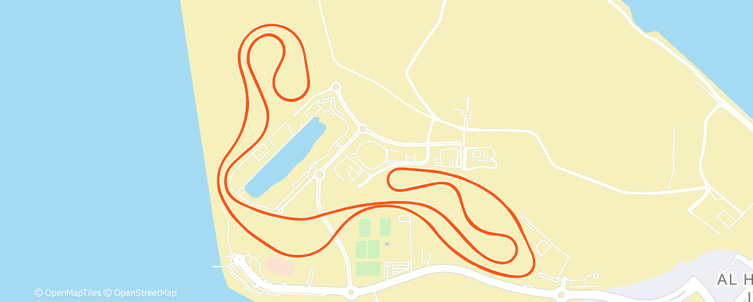 Map of the activity, Afternoon Ride