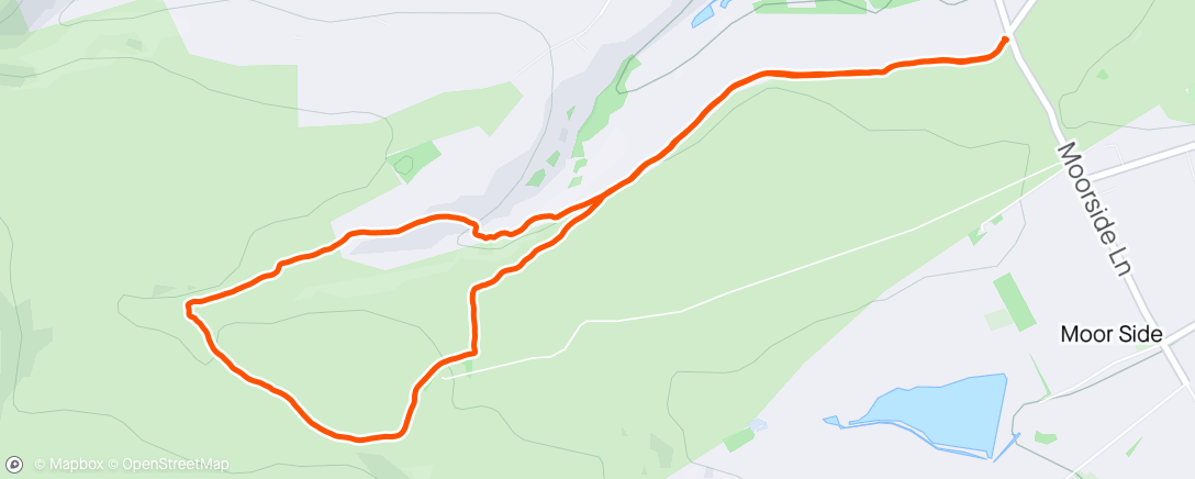 Map of the activity, Harbour Hill loop