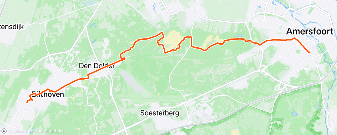 Map of the activity, Onderweg op de koffie bij Epique
