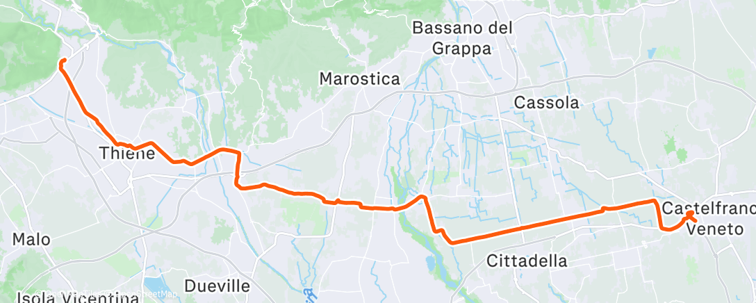 Map of the activity, Easy post influenza