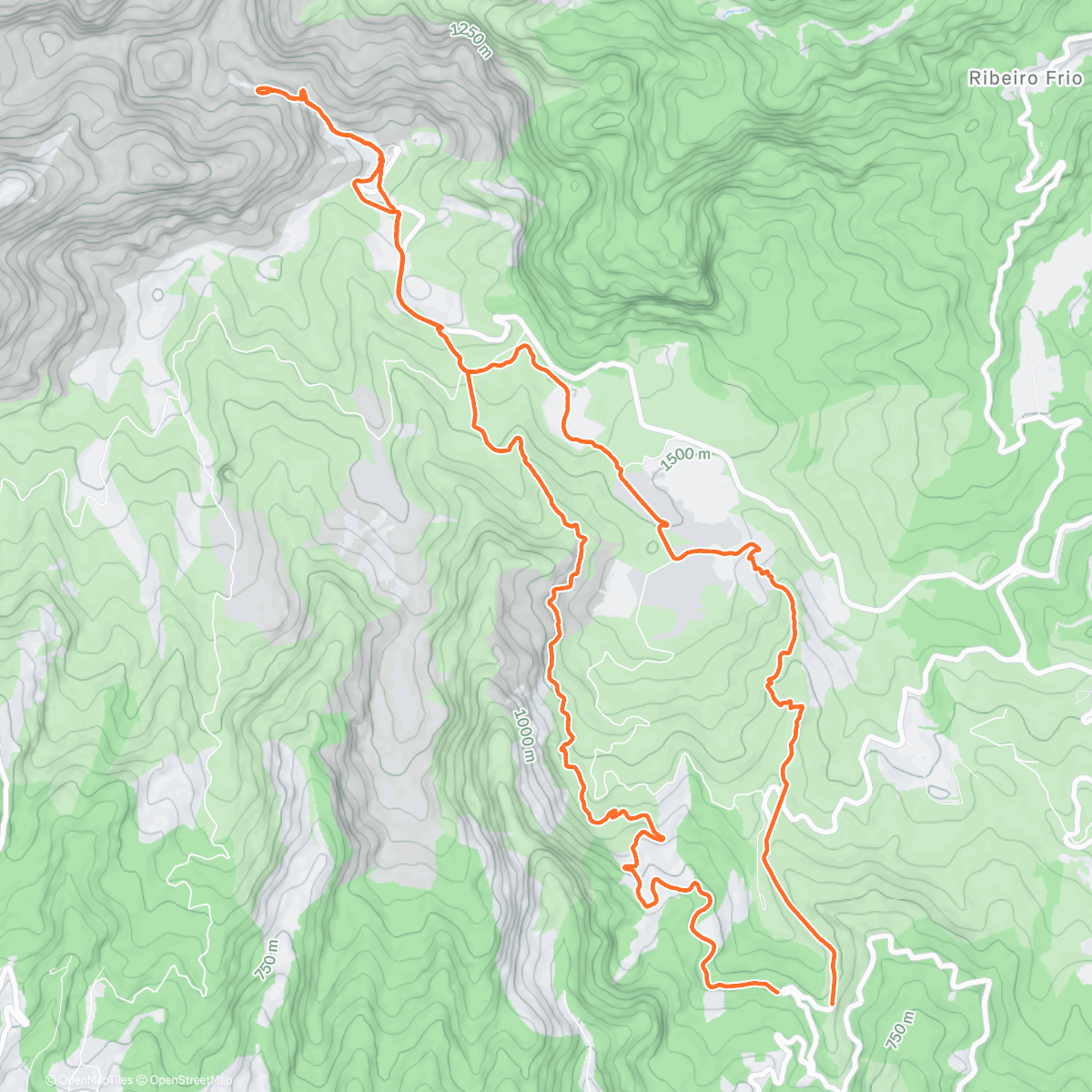 Карта физической активности (E2B Trail)