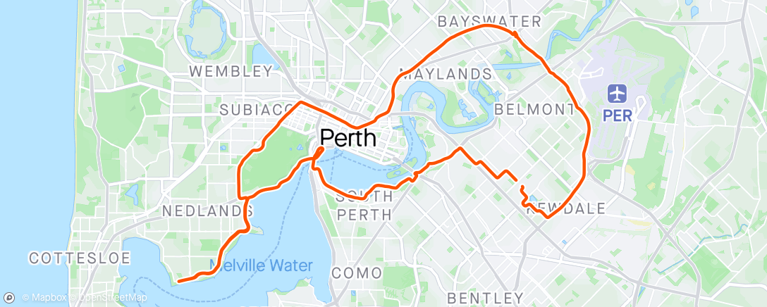 Map of the activity, Decent 50k   push 🤘