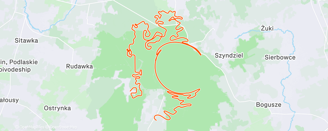 Map of the activity, MyWhoosh - Endurance Climb