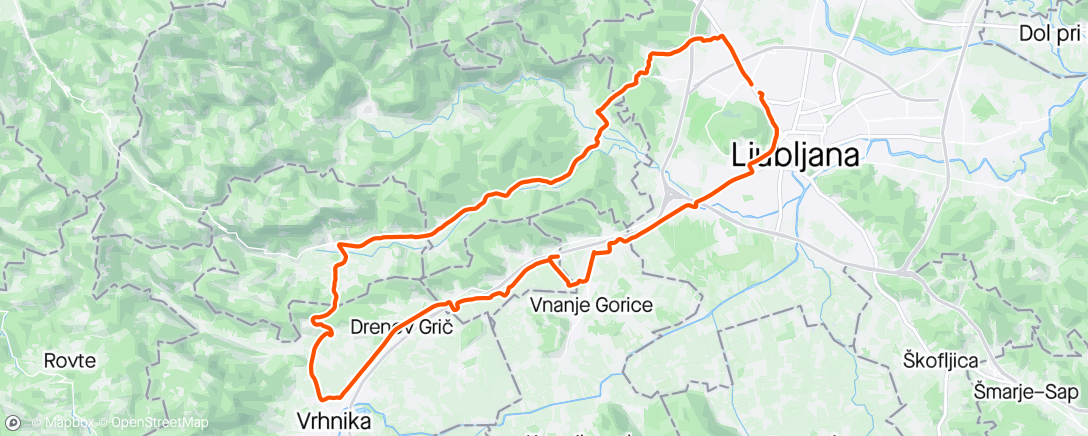 Map of the activity, volta