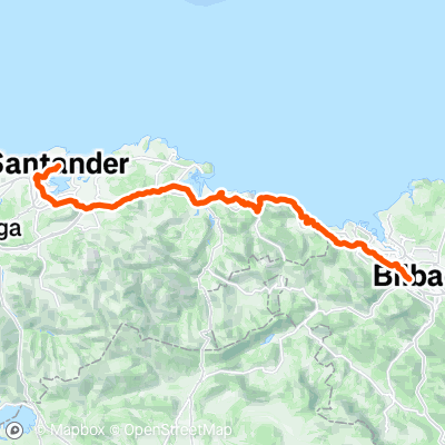 Camino 1 Bilbao to Santander | 71.2 mi Cycling Route on Strava