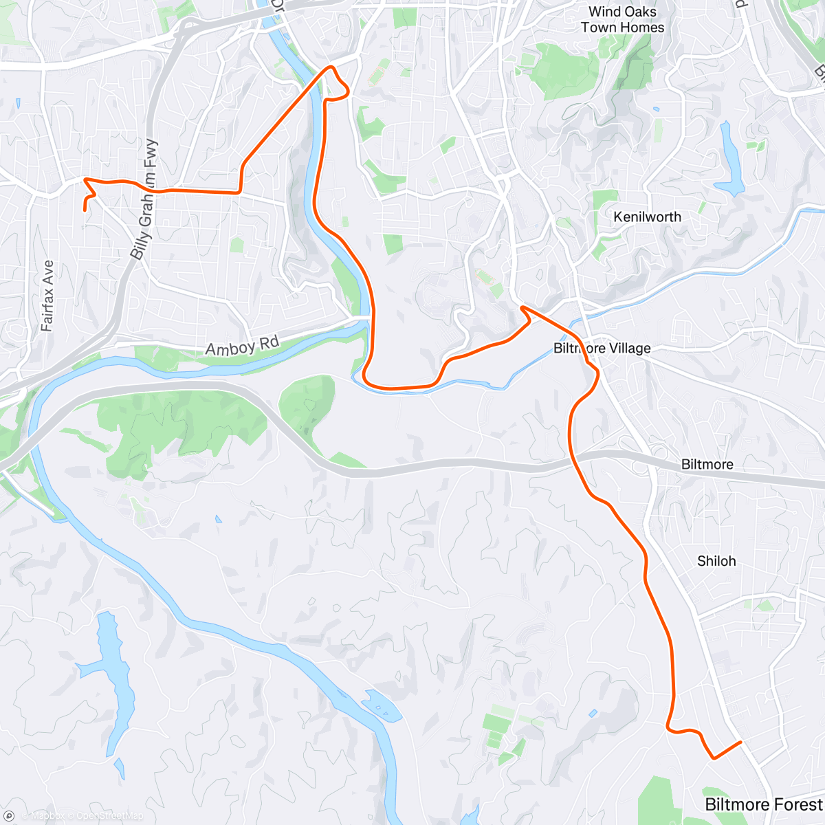Map of the activity, Morning E-Bike Ride