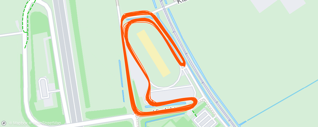 Map of the activity, Wielerronde Noordwesthoek