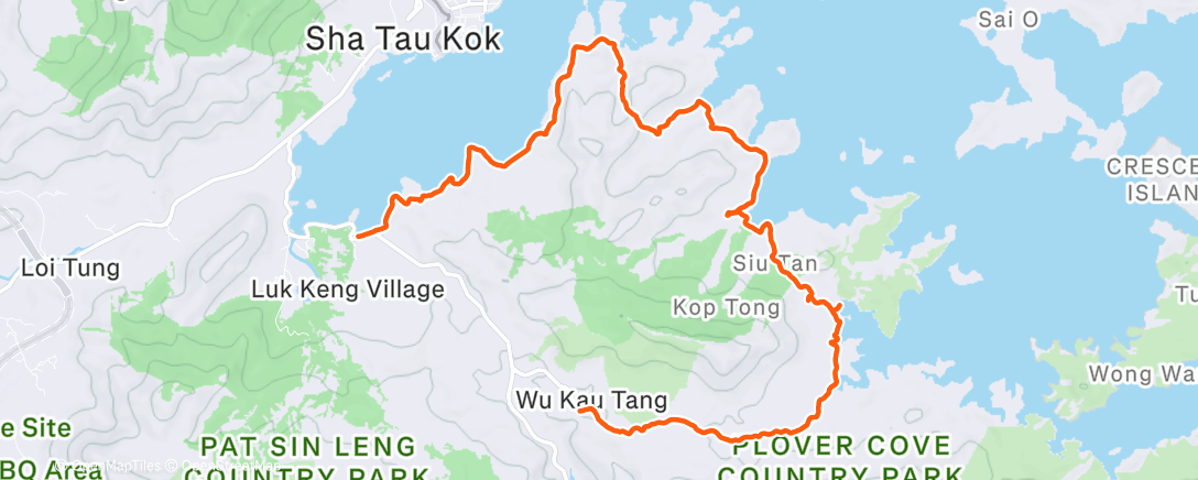 Map of the activity, 1220 荔枝窩郊遊