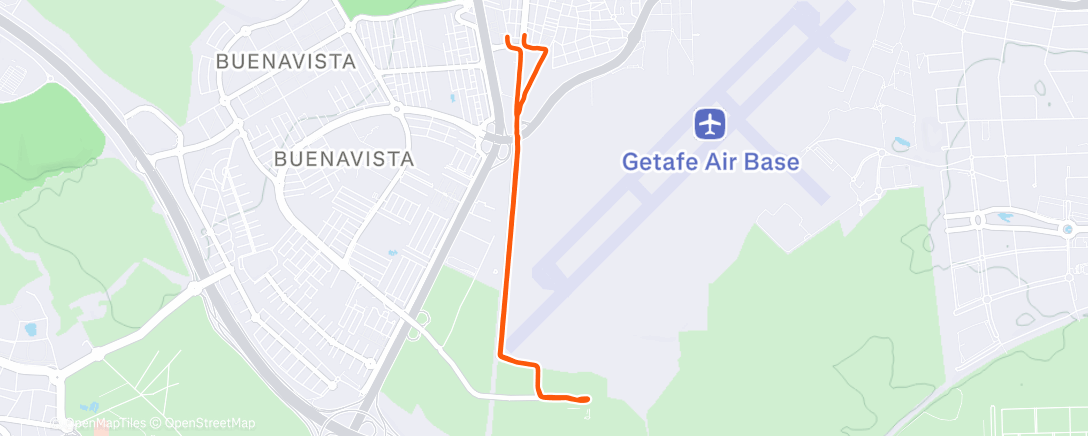 Map of the activity, 🏃‍♂️ pre cena nochebuena