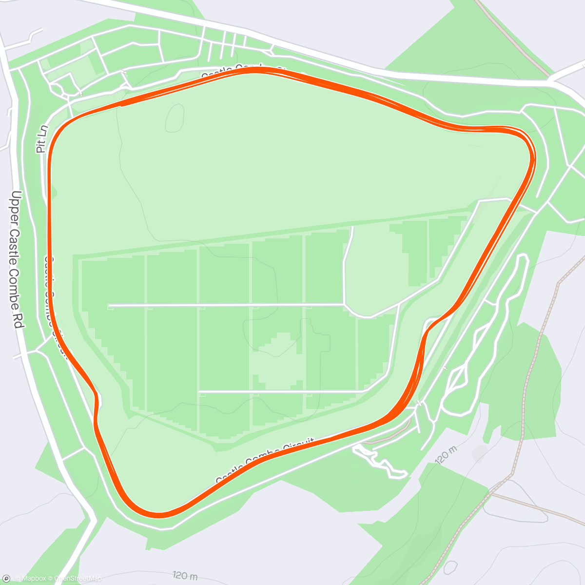 Map of the activity, 🥉 Castle Combe