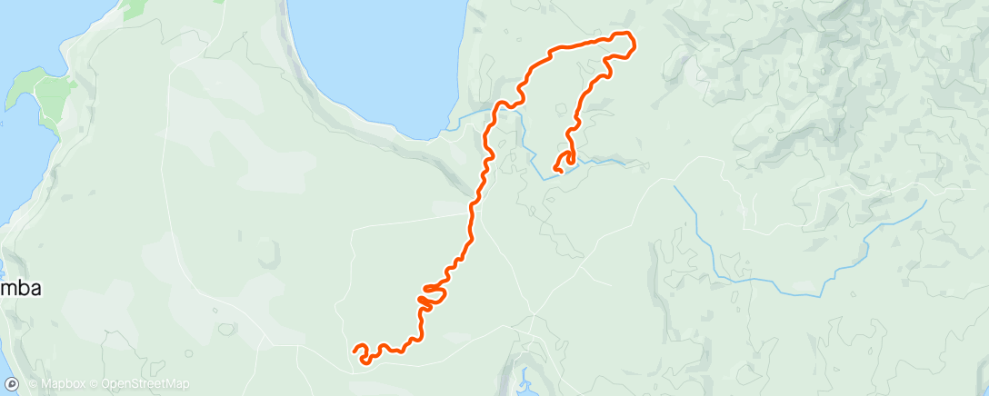 Карта физической активности (Zwift - Group Ride: L'Etape du Tour Main Stage: April on Country to Coastal in Makuri Islands)