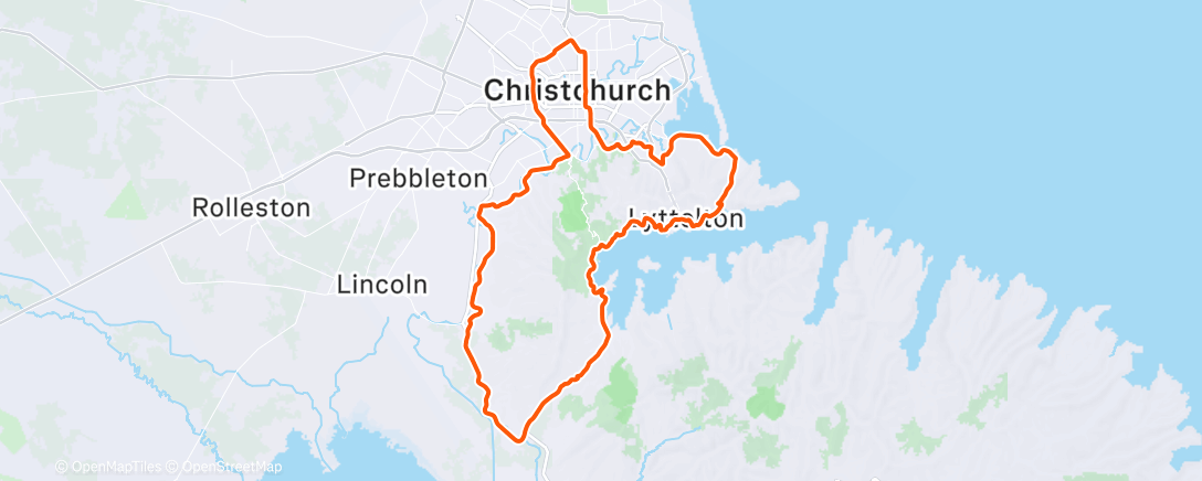 Carte de l'activité Morning Ride