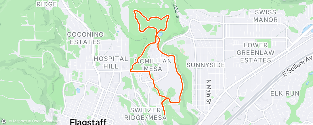 Map of the activity, full moon fun