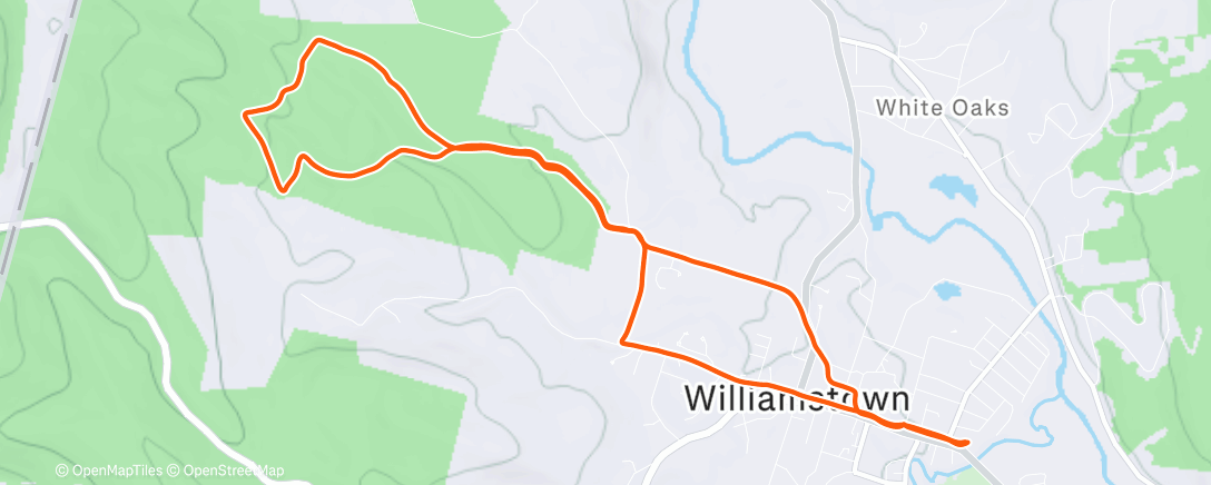 Карта физической активности (Super Secret Slippery Hopkins)