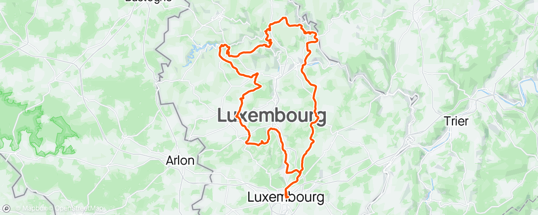 活动地图，Tour de Luxembourg 1