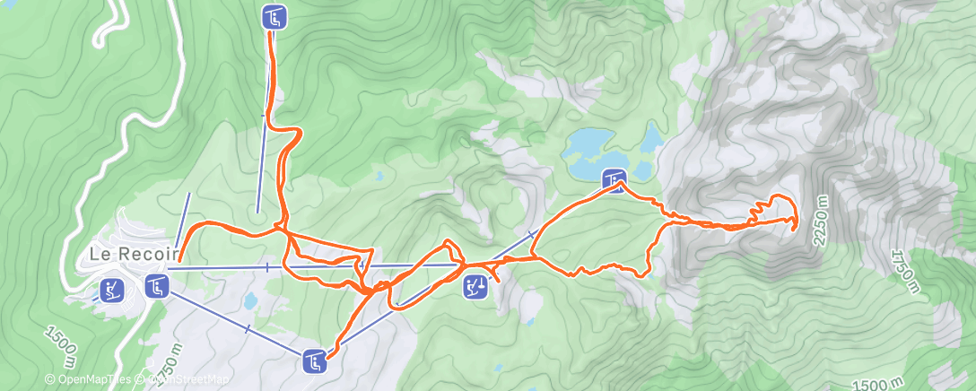 Map of the activity, De mieux en mieux 👋🏻