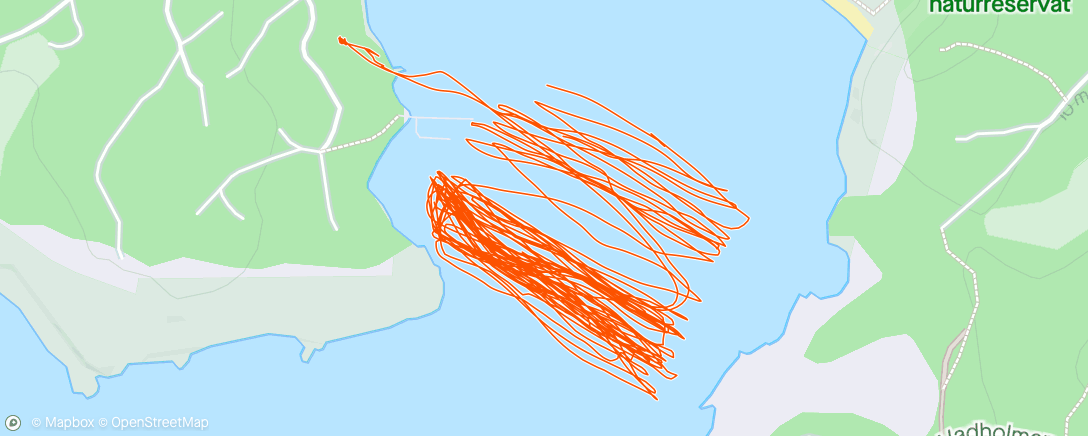 Map of the activity, Windsurf, Evening by Waterspeed ✅