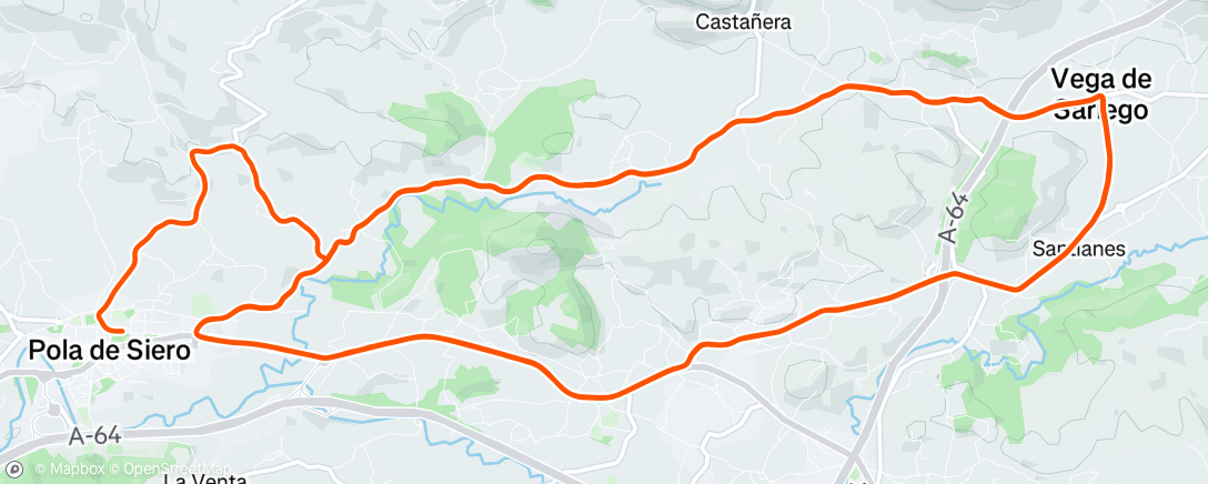Map of the activity, GP Ayuntamiento de Piero 🥳