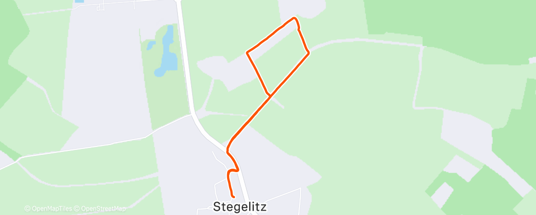 Map of the activity, Mittagspaziergang
