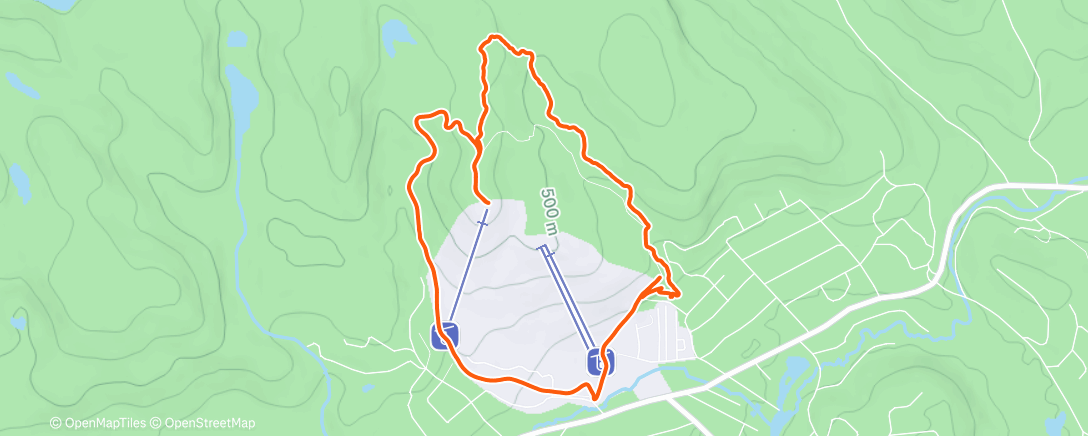 Map of the activity, Glacial 🥶🥶