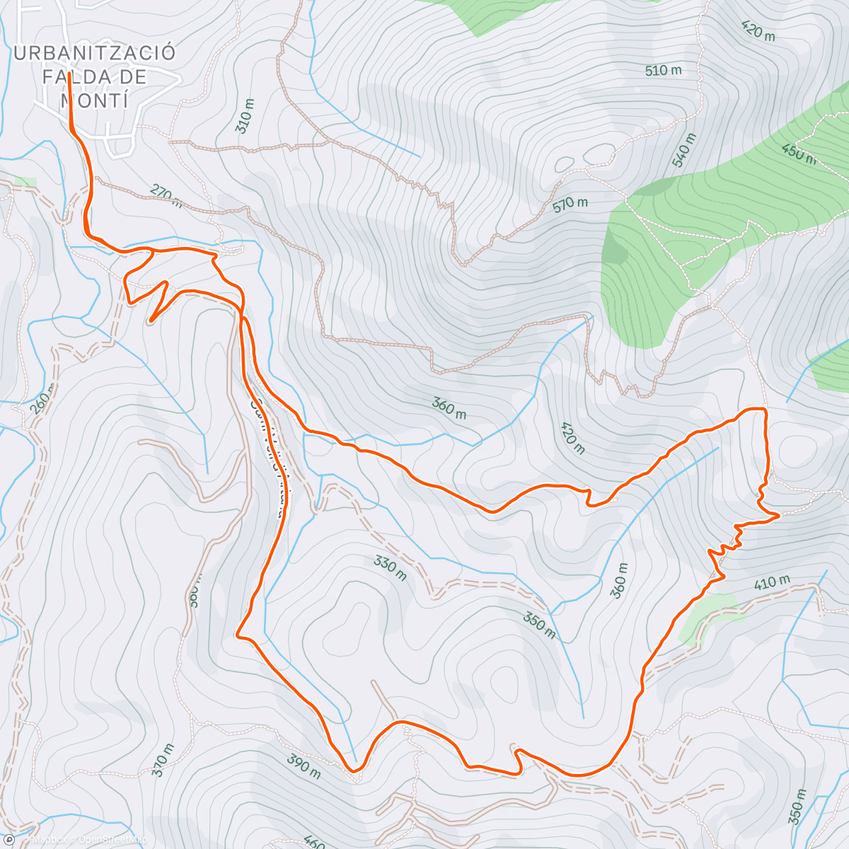 Map of the activity, JJ con Válvula Seccionada