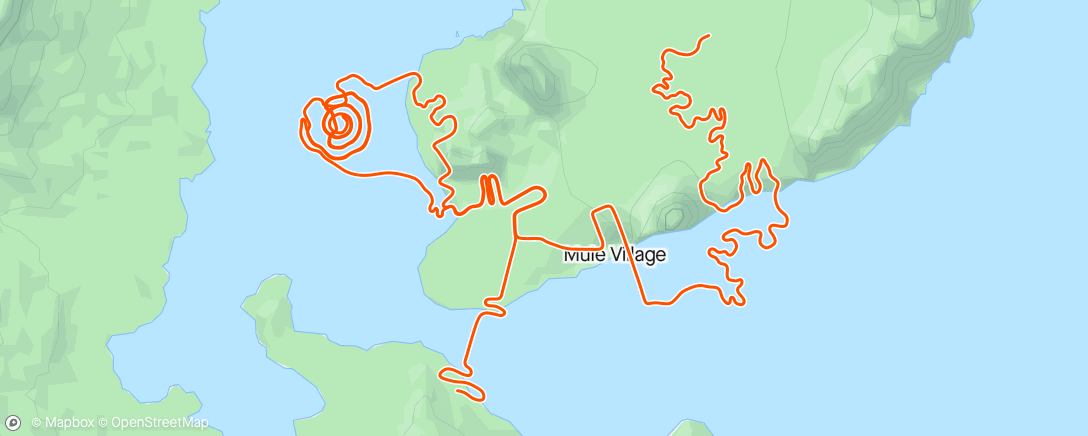 Map of the activity, Zwift - Legends and Lava in Watopia